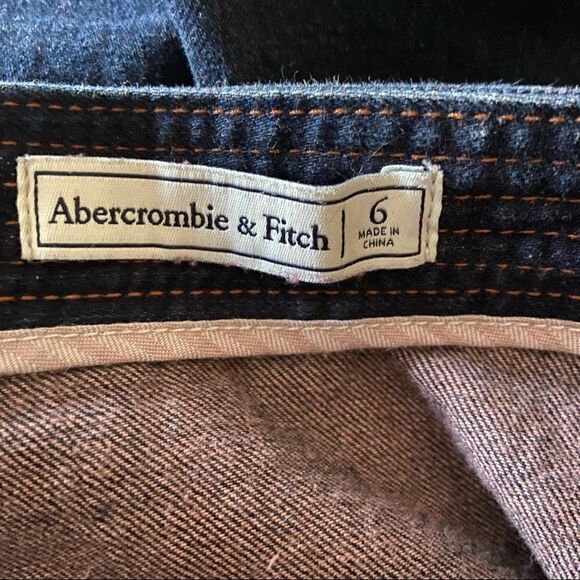 Abercrombie and Fitch Zip front Jean Skirt 6 - Picture 4 of 4